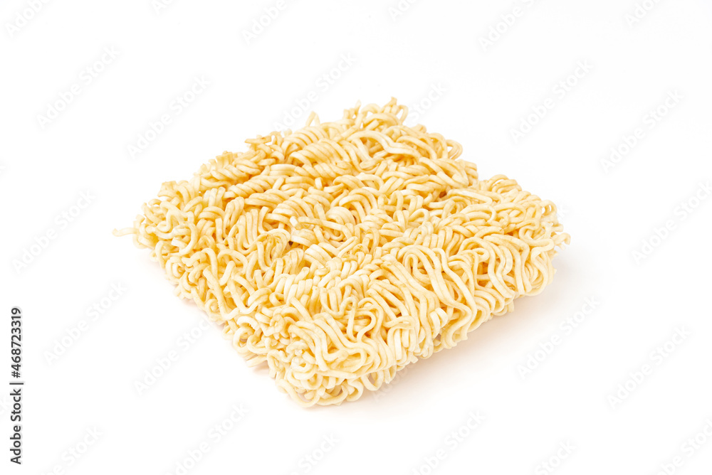 Instant noddle isolated on white Instant noddle isolated on white