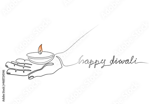 Continuous one line drawing...