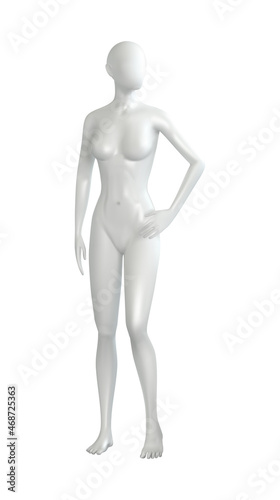 Female Body Mannequin Composition