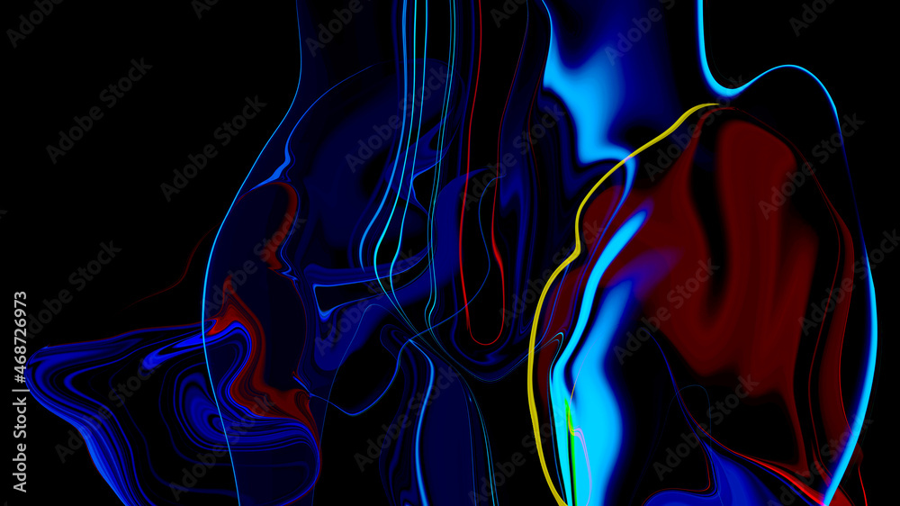 Abstract modern shape and color design background, Modern colorful flow,