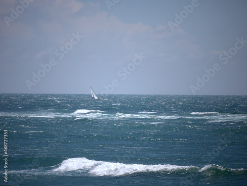 lonely sailing the ocean