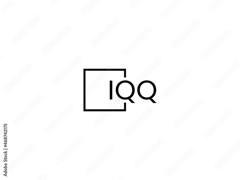 IQQ Letter Initial Logo Design Vector Illustration IQQ Letter Initial Logo Design Vector Illustration