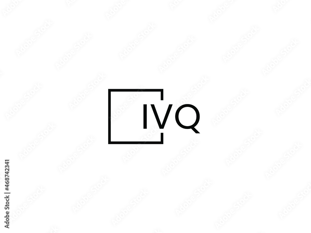 IVQ Letter Initial Logo Design Vector Illustration IVQ Letter Initial Logo Design Vector Illustration