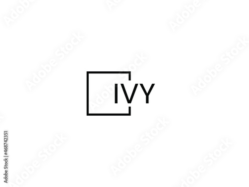 Free Download IVY Letter Initial Logo Design Vector Illustration - GFXLoad