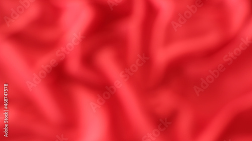 red silk fabric