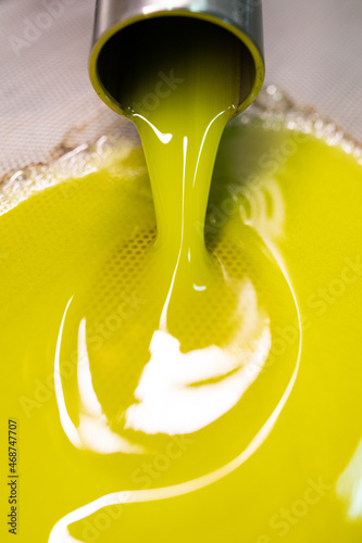 Produzione olio extra vergine di oliva, puglia photo