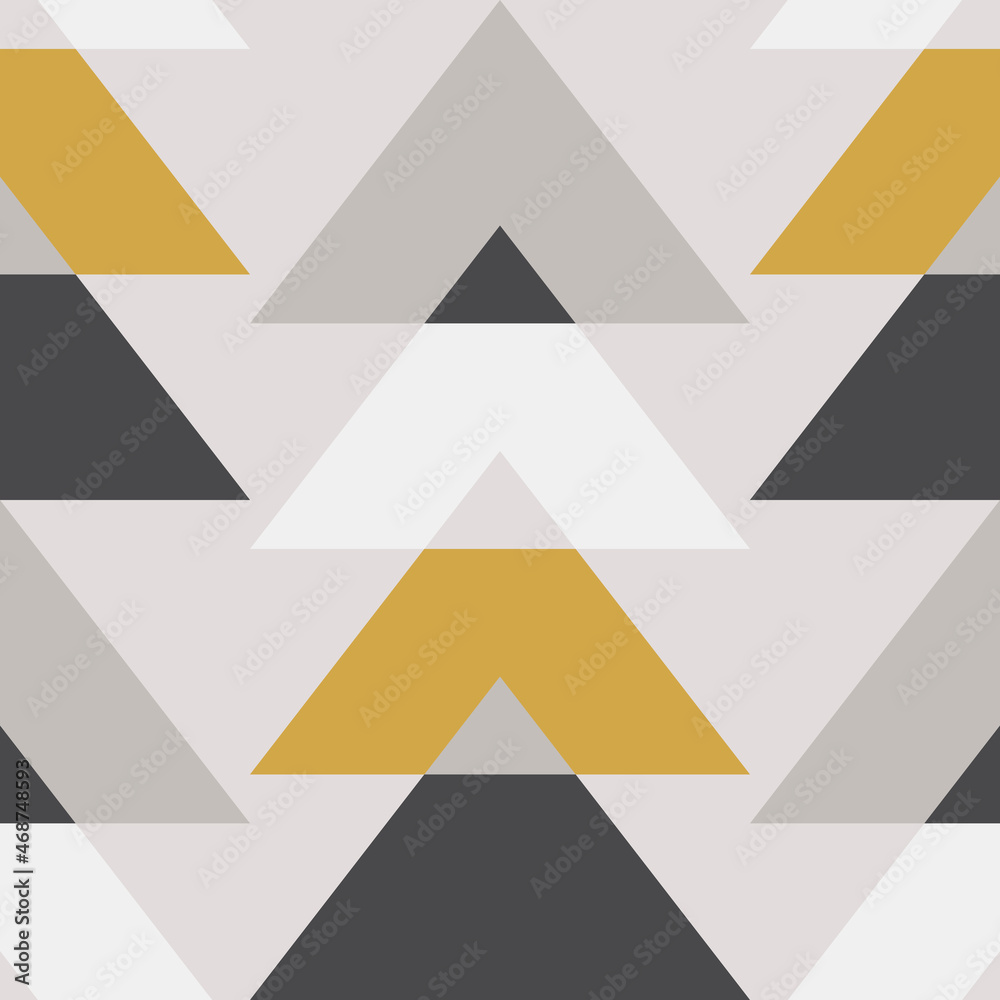 Cute Scandinavian geometric seamless pattern in neutral colors Cute Scandinavian geometric seamless pattern in neutral colors