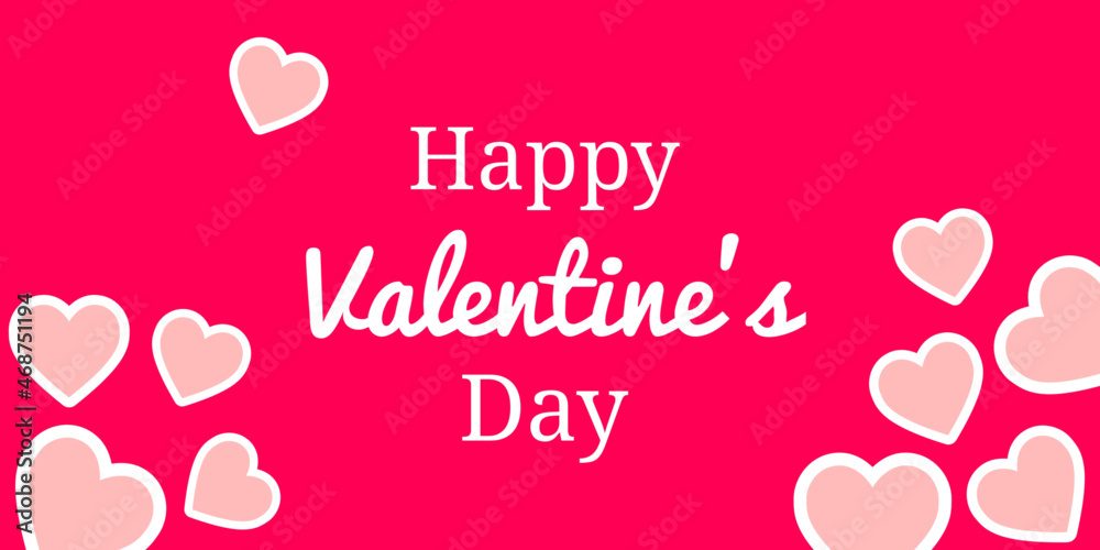 Ilustration vector graphic of Valentine Day 