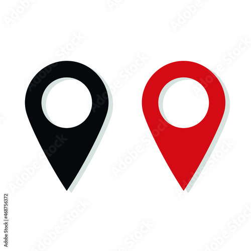 Location icon vector eps 10. Search map icon. Map pin vector icon. Map marker icon symbol