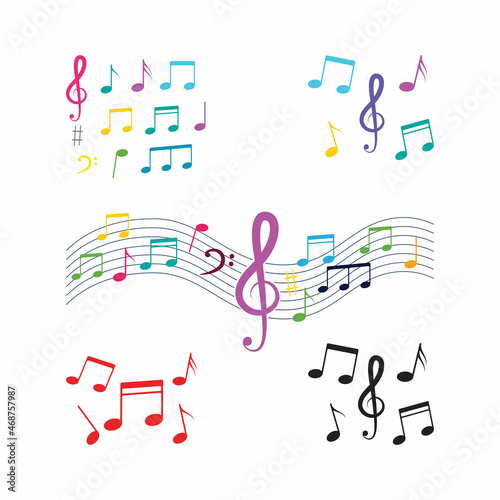 Note Icon Vector illustration design