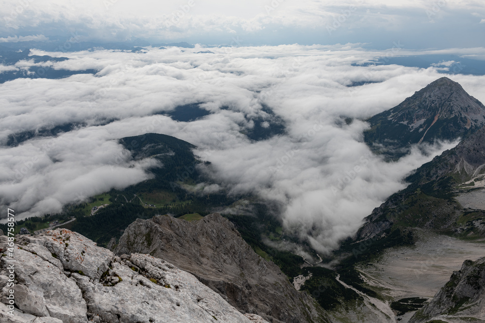 Alpenpanorama Dachsteinmassiv Alpenpanorama Dachsteinmassiv