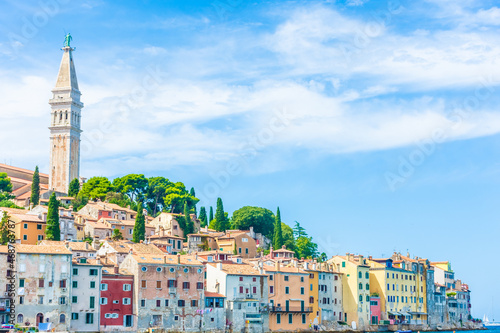 Beautiful view of Rovinj old town, Croatia