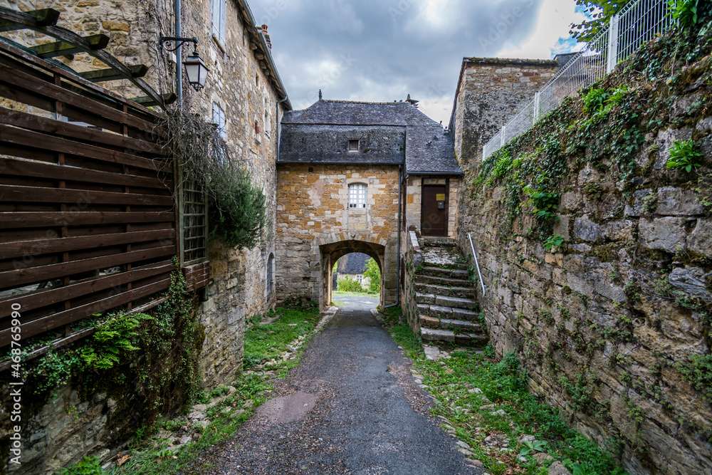 Turenne, village médiéval, est une commune française en Corrèze et région Nouvelle-Aquitaine, France.	