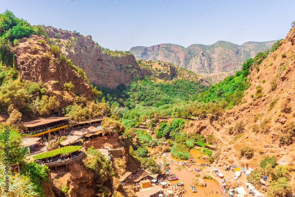 The Valley of the Ouzoud Waterfalls, Morocco