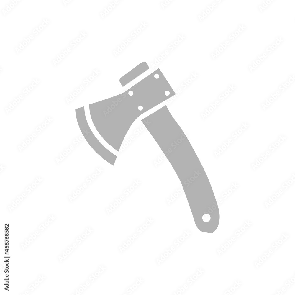 axe icon, on a white background, vector illustration axe icon, on a white background, vector illustration