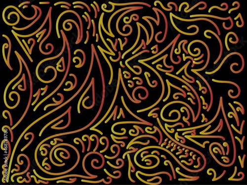 seamless batik pattern traditional for background, wallpaper, and others