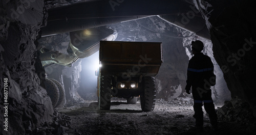 underground gold mining loader truck industry metal