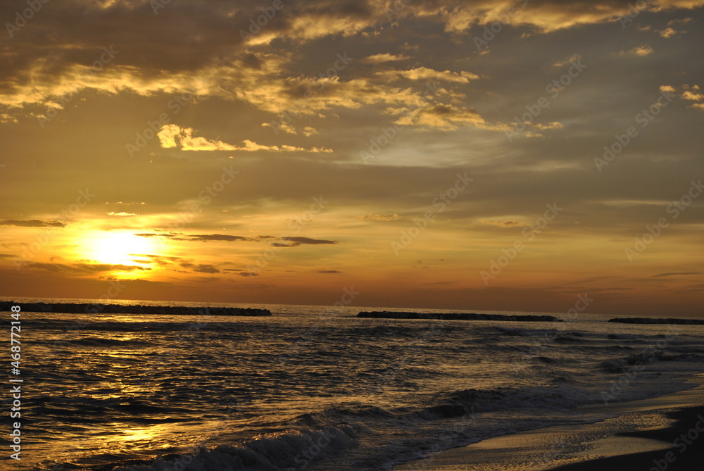#sunset on the #beach #Sea #walk #nature #landscapes #Author #Art #Photoraphy #classic