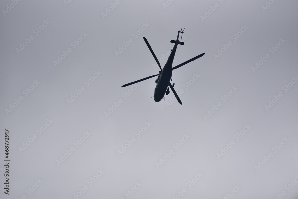 military helicopter against the sky military helicopter against the sky