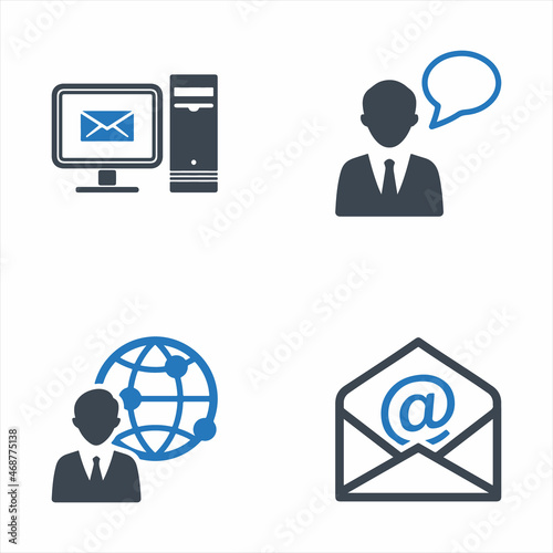 Communication Icon Set 4