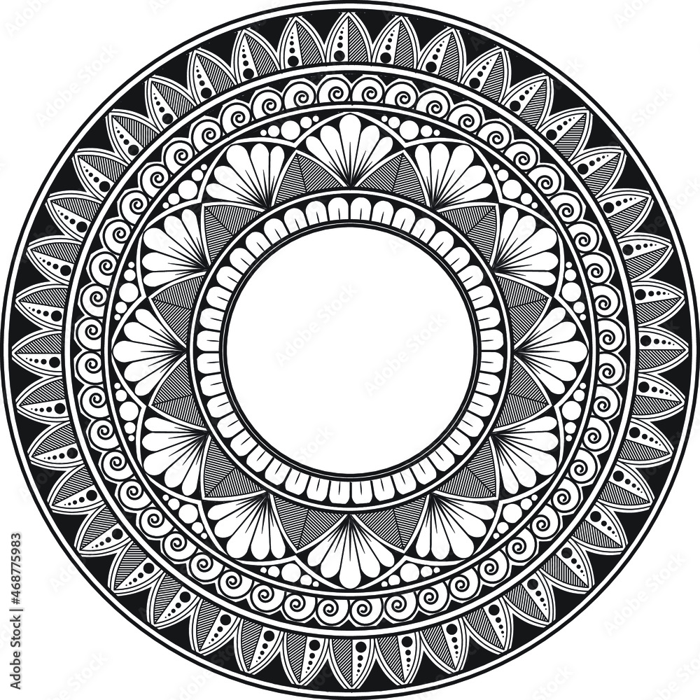 Mandala Indian Pattern