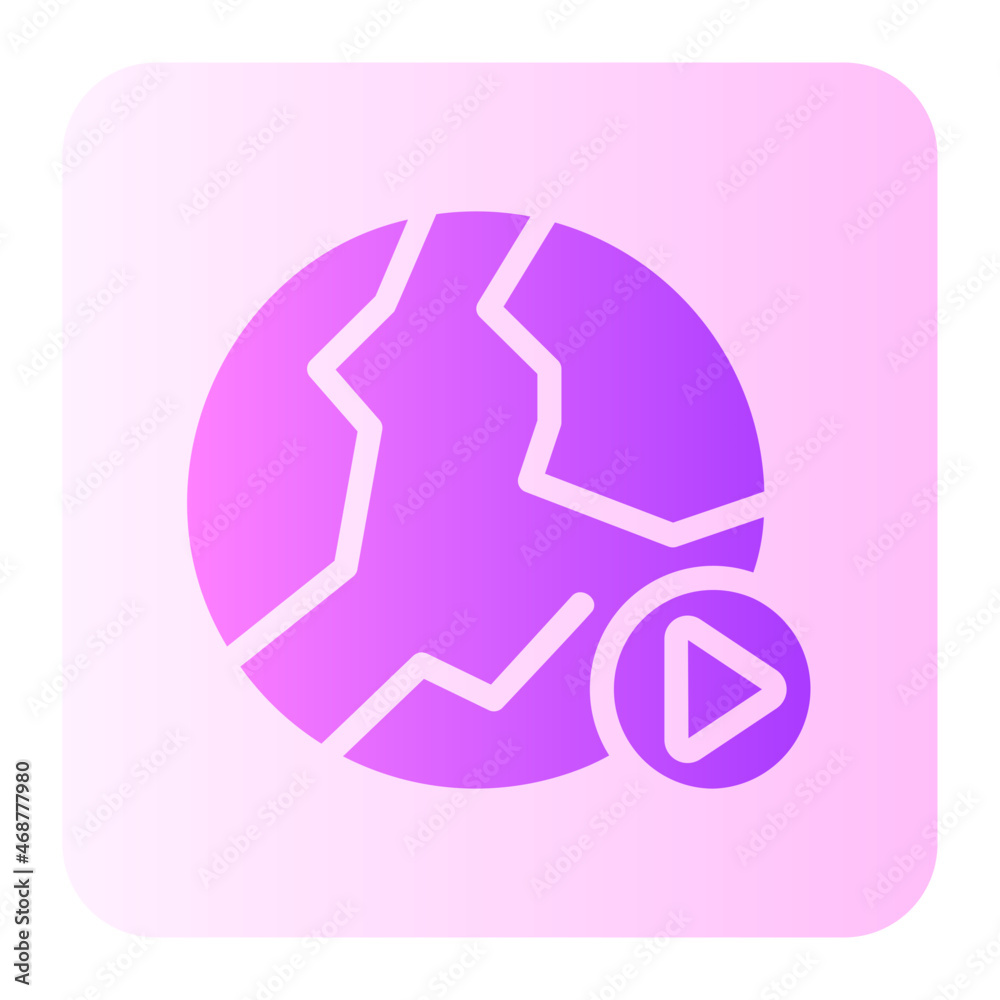 planet music gradient icon planet music gradient icon