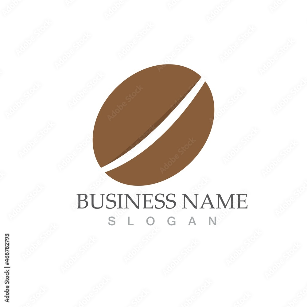coffee bean icon vector coffee bean icon vector
