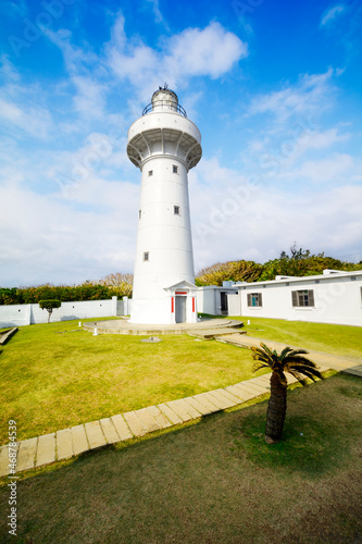 Eluanbi lighthouse, Hengchun, Taiwan photo