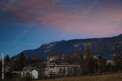 Les hauteurs de Villard De Lans, massif du Vercors dans les Alpes au dessus de Grenoble © Boris V. 