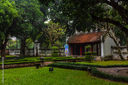 HANOI, VIETNAM, 4 JANUARY 2020: The Temple of Literature in Hanoi © Stefano Zaccaria