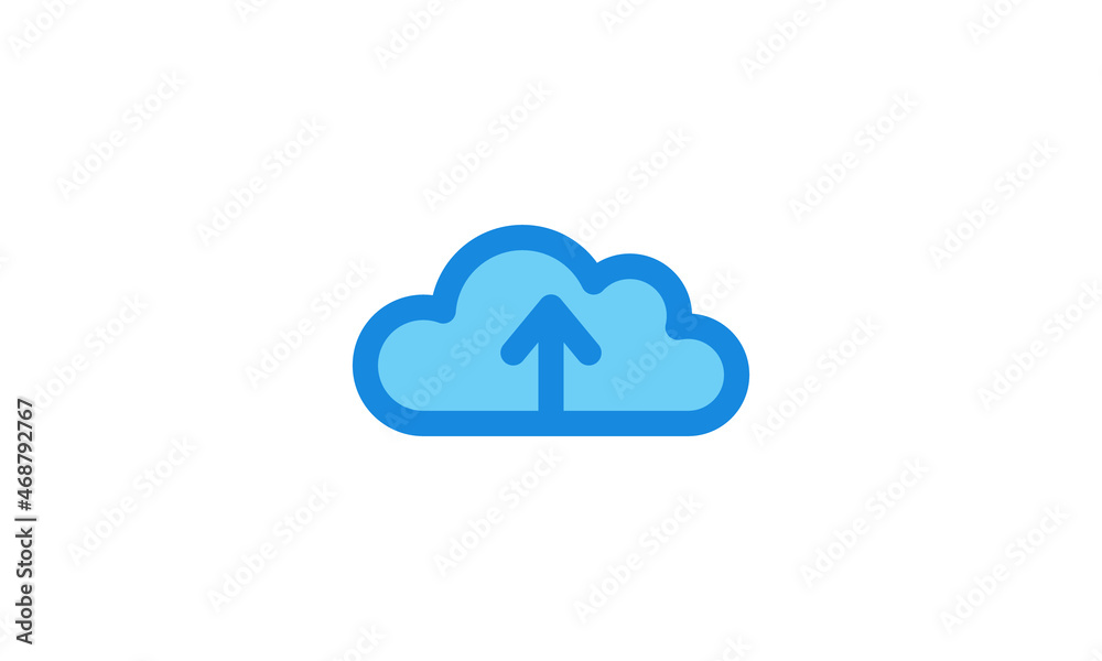 upload icon isolated on white background. vector illustration upload icon isolated on white background. vector illustration