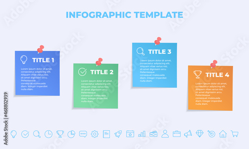 business infographics presentation slides template