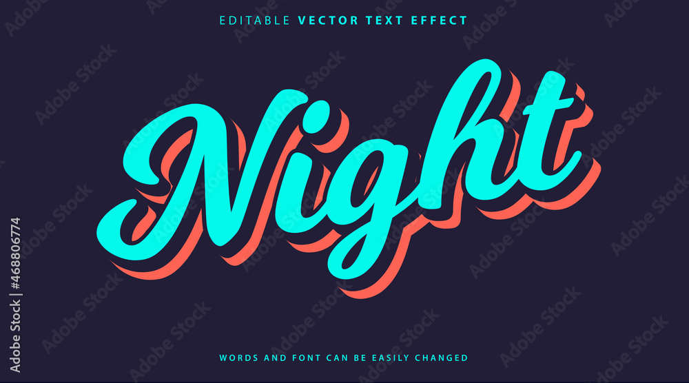 Fully Editable Text Effect Style Fully Editable Text Effect Style