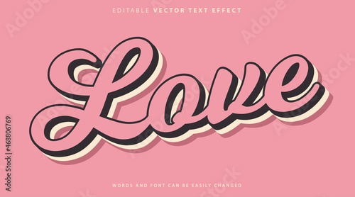 Fully Editable Text Effect Style