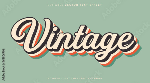 Fully Editable Text Effect Style