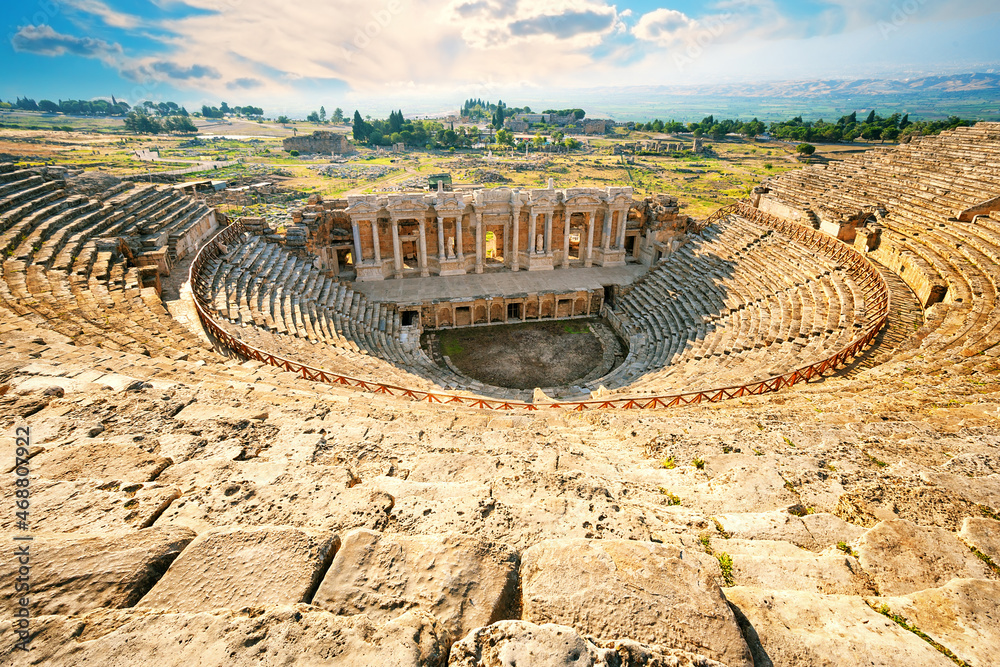 Old amphitheater in open air