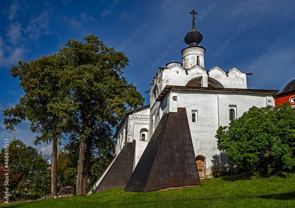 St.Serge church. Kirillo-Belozersky monastery, city of Kirillov, Russia. Year of construction - 1560