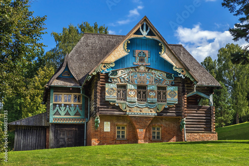 Wooden house Teremok, Flenovo, Russia