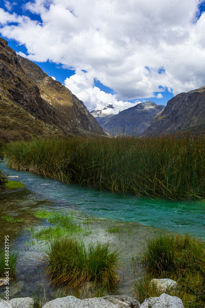 lake in the mountains