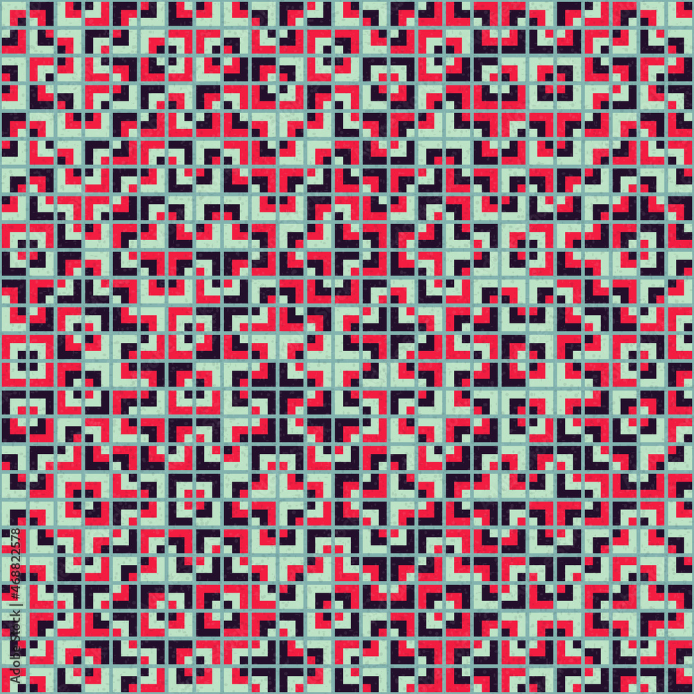 Abstract Geometric Pattern generative computational art illustration Abstract Geometric Pattern generative computational art illustration