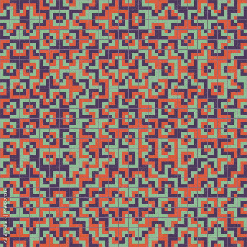 Abstract Geometric Pattern generative computational art illustration Abstract Geometric Pattern generative computational art illustration