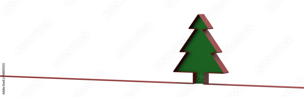 merry christmas card modern 3d minimal tree merry christmas card modern 3d minimal tree