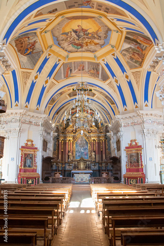 Église de Saint Nicolas de Véroce en Haute-Savoie
