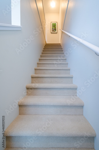 House interior of modern stairs