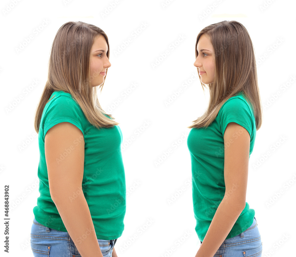 Weight loss, diet.before and after Weight loss, diet.before and after