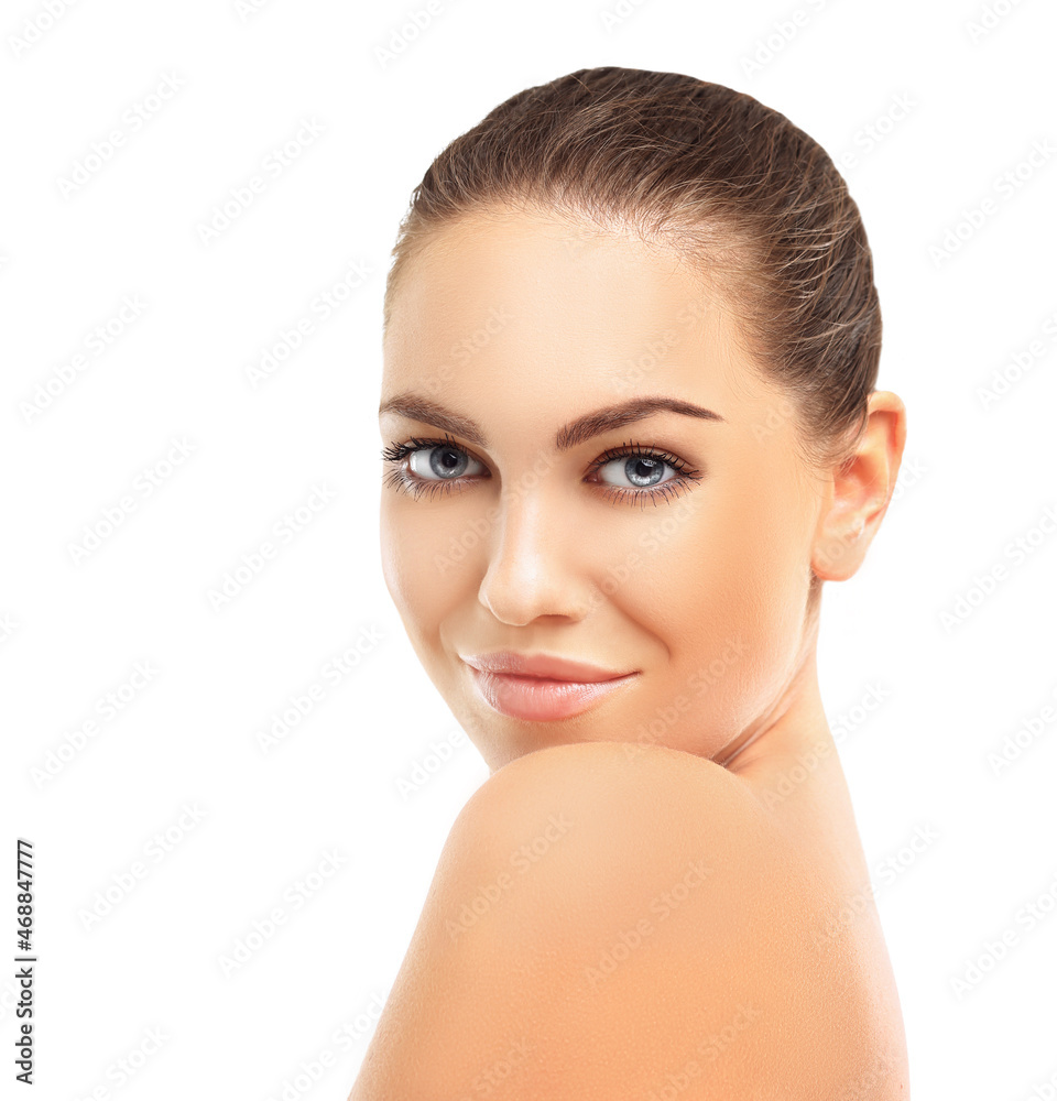 Shot of a beautiful woman. cosmetology concept Shot of a beautiful woman. cosmetology concept