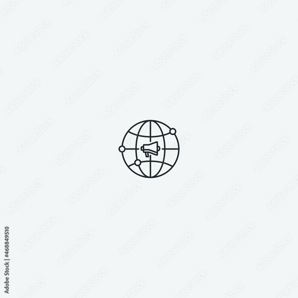 marketing vector icon illustration sign marketing vector icon illustration sign