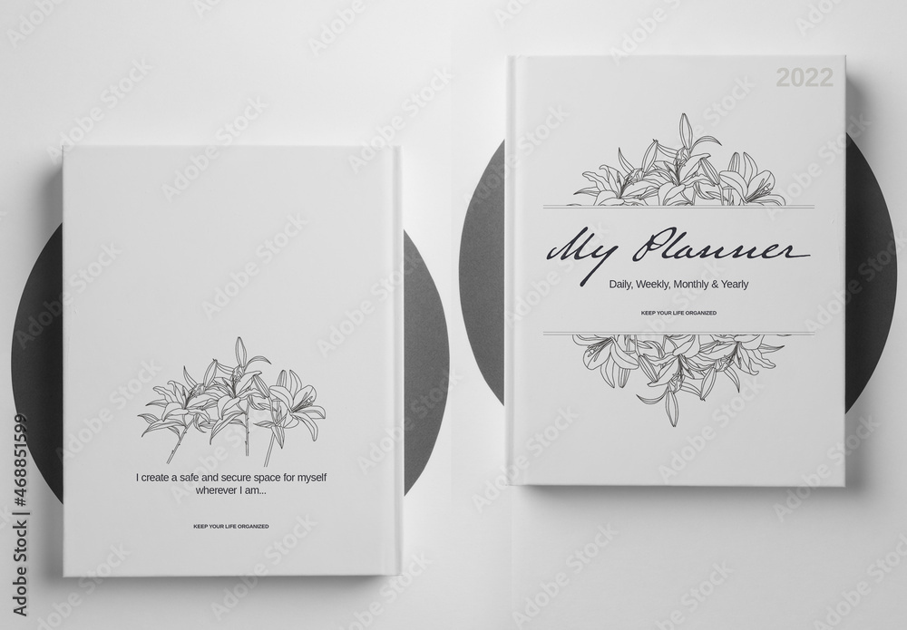 Planner Layout Stock Template Adobe Stock Planner Layout Stock Template Adobe Stock