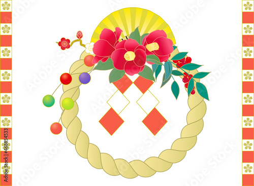 お正月用しめ縄飾り