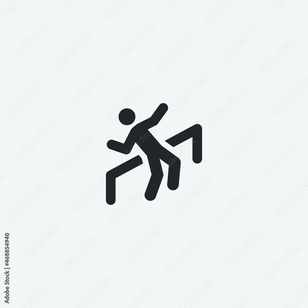 Olympics games vector icon illustration sign Olympics games vector icon illustration sign